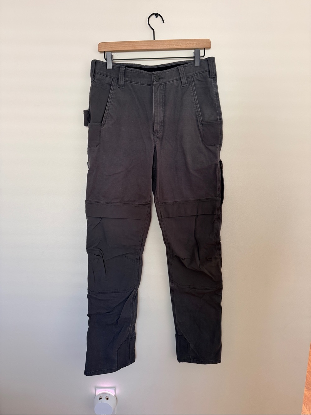 Carhartt Dark Gray Cargo Convertible Utility Pants